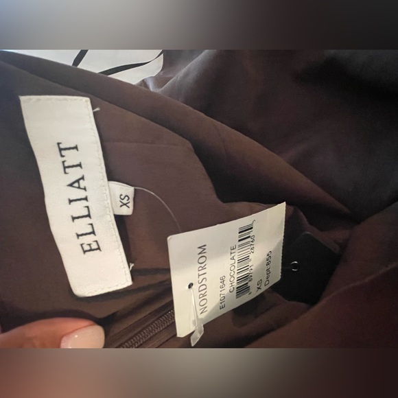 NWT Elliatt Camo dress in chocolate - Picture 6 of 6